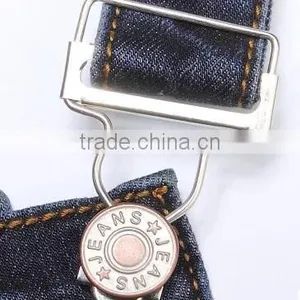 The Spring and Autumn Period and the New Removable Denim Overalls/ladies Loose Show Thin Jumpsuits thumbnail-5