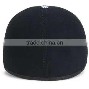 100% Wool Custom Cheap Baseball Cap For Sale thumbnail-3