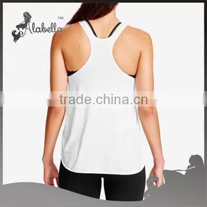 Breathable Compression Fabric for Solid Color Tank Top Blank Top Wholesale thumbnail-4