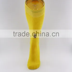 Yellow Knee High Nylon Football Socks Men thumbnail-4