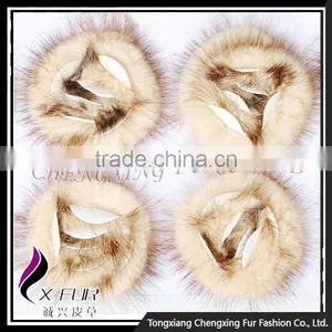 CX-A-25D Women Party Mink Fur Flower Coat Brooch Pin thumbnail-1