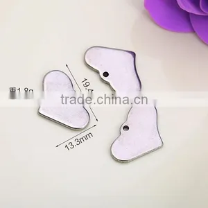 Sisters Round Stainless Steel Charm Tags Custom Laser Logo Charms Tags for Friendship Bracelets 2017 thumbnail-6