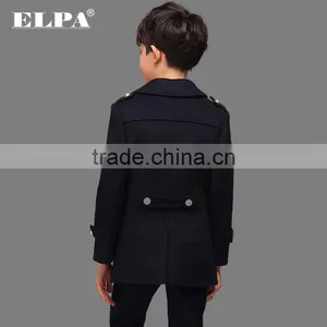 ELPA Warm Boys Clothes Handsome Boys Tan Wool Coat thumbnail-6