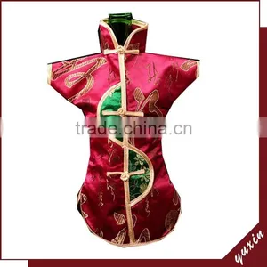 Fashionable Best-Selling Men Drawstring Wine Bottle Cover WB1-034 thumbnail-1