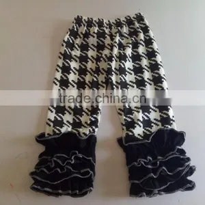 Wholesale Plaid Material Leggings Houndstooth Icing Baby Leggings thumbnail-1