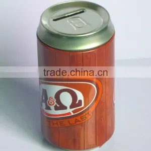 Customized Fashion Promotion Creative Modelling Piggy Bank Cheap Tin Coin Bank thumbnail-3