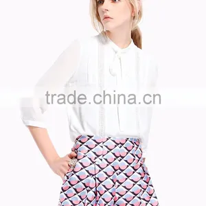 2016 Guangzhou in Latest Chiffon Tops for Women Chiffon Images of Chiffon Tops thumbnail-1