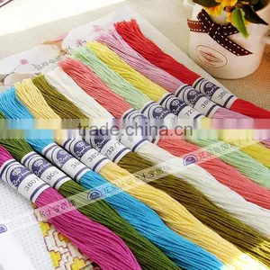 Wholesale 100% Cotton Embroidery Thread 447 DMC Color 100m Cross Stitch Thread thumbnail-1