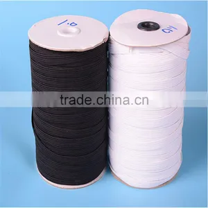 Braided Elastic Cord/Elastic Band/Elastic Rope/Bungee/Black Heavy Stretch Knit Elastic Spool thumbnail-2