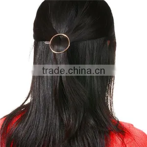 Accessories Round Gold Plated Zinc Based Alloy Hair Clips thumbnail-1