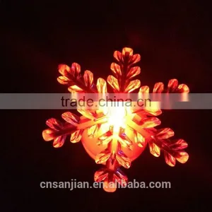 Flashing Acrylic Night Light Beautiful Crystal Room Decoration thumbnail-2