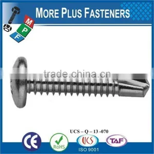 Made in Taiwan DIN 7504 Countersunk Hexagon Head Pan Head Self Drilling Screw thumbnail-5