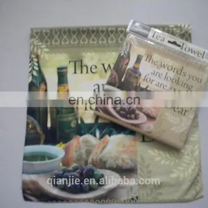 Decorative Microfiber Towel With Custom Printing for Kitchen Use thumbnail-6
