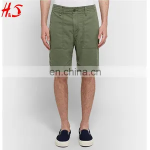 2017 New Design Fashion Wholesale Custom Army-green Cotton-Ripstop Shorts thumbnail-1