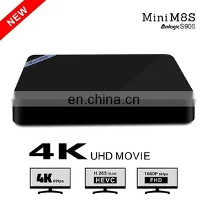 2016 Mini M8S Amlogic S905 Quad-core Built-in Antenna Android 5.1 Smart TV Box thumbnail-2
