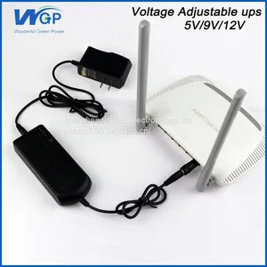 Egypt Rack Amount Online Modular Ups Cheap Price Voltage Adjust Mini dc Ups Battery 5V 9V 12V for Modem thumbnail-1
