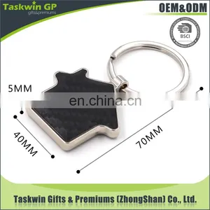 Die Casting Custom House Shape Metal Keychain,3d Metal Keychain thumbnail-6