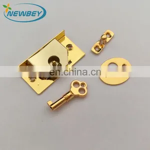 Wooden Jewelry Display Case Lock Set With Keys For Box Hardware thumbnail-1