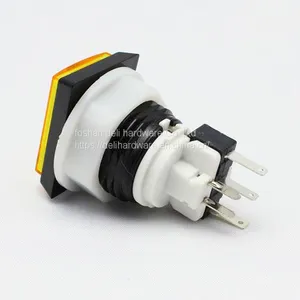 Arcade Parts Rectangle Waterproof Led Mini Push Button Switch thumbnail-5