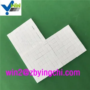 Platinum Catalyst White Alumina Mosaic Tile High Temperature Resistance thumbnail-1