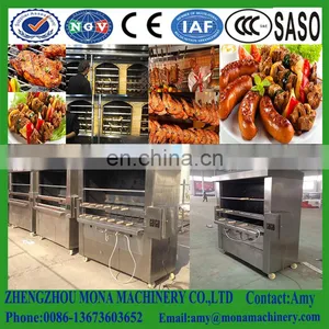 Wholesales Price Top Quality Brazilian Smokeless Meat Barbecue Machine for Sale thumbnail-5