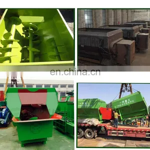 Dairy Farm Horizontal and Fixed Cattle Feed Mixer thumbnail-6