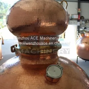 Ace Traditional Technique Cognac Pot Still Red Copper Brandy Charente Distiller thumbnail-5