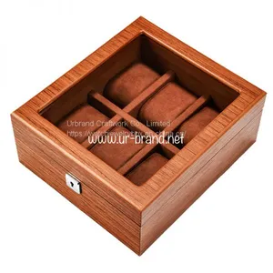 Factory Multi-digit Watch Box Wooden Watch Storage Box Window Display Box 6-digit 12-digit 18-digit Watch Box thumbnail-2