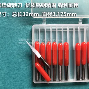 Auto Pad Rotary Blade Imported Tungsten Steel Engraving Knife Aurel Zhuoxing General Set Cover Rotary Knife Hard Alloy Sharp Knife thumbnail-3