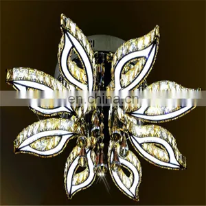 Factory Price Hot Sale Led Fancy Crystal Ceiling Light for Living Room thumbnail-2