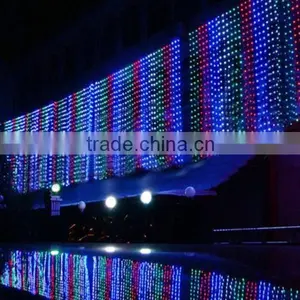 Decorating Holiday Wedding Curtain Lights Icicle String Lights HNL099 thumbnail-1