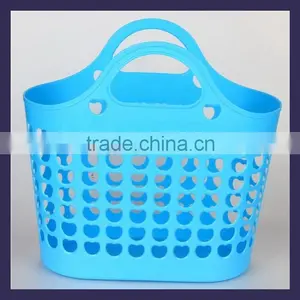 Round Plastic Laundry Basket thumbnail-2
