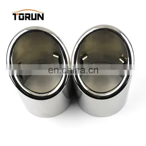 Hot Sale High Quality Universal Car Exhaust Muffler for Audi A6L Mirror Polish thumbnail-3