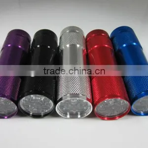 Aluminum 9 LED Flashlight for Promotion Gift thumbnail-1