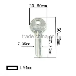 U13.1/2.D High Quality Door Key Blank thumbnail-2