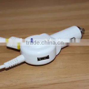 3.1A 3100mA 3in1 Vehicle Charger Android Device and Smart Phone Car Charger With 6 Feet Cable thumbnail-4