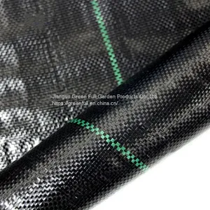 100GSM Green Line Landscape Fabric Mat Ground Cover Matting for Gardens thumbnail-3
