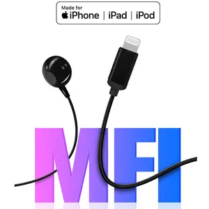 China High Quality Fashion Mfi Hifi Digital Earphone For Iphone thumbnail-2