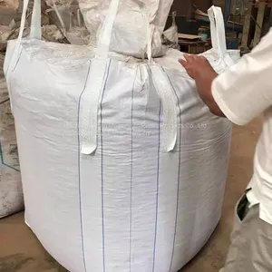 China 1500kg Maxi Sacos, 1 Ton Sand Sacks, PP Woven Polypropylene Big Bags For Portland Cement thumbnail-3