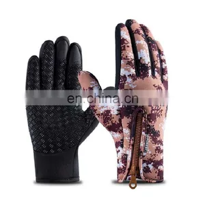 Outdoor Sports Skating Cycle Motorcycle Cycling Touch Screen Windproof Waterproof Gloves thumbnail-3