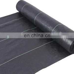 3.5oz PP Woven Anti Grass Cloth Garden Nursery Ground Cover Membraine thumbnail-3
