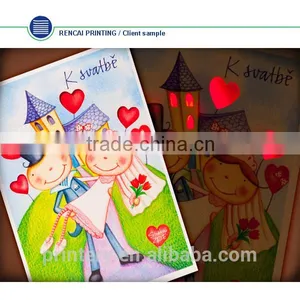 2014 Most Fashionable Greeting Card,handmade Paper Wedding Invitation Card thumbnail-1