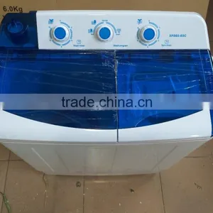 Home Appliances Manual Semi Automatic Top Load Two Tub Washing Machine thumbnail-2