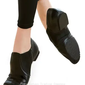New Style Adult Size Jazz Dance Shoes Manufacturing Custom Made 100% Top High Quality Customized Logo Jazz Dancing Shoes thumbnail-3