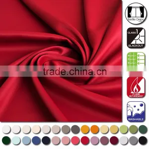 Blackout Curtain Fabric, 30 Colors, 99.99% Shading Rate, Flame Retardant, Thermal Insulation thumbnail-1