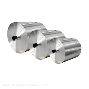Free Sample Roll 8011 1235 Food Grade Aluminum Foil 9/14/20/24 Micron for Takeaway/Kitchen thumbnail-3