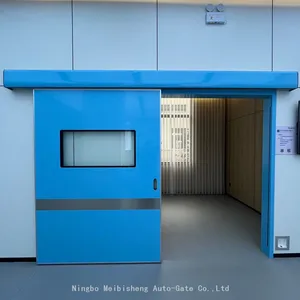MBS-YT03 Clean Room Use Stainless Steel Automatic Sliding Door Hospital Air Tight Function thumbnail-3