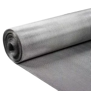 The Manufacturer Supplies 304 Stainless Steel Wire Mesh Plain Weave Mesh and High-mesh Micro-pore Filtration Mesh thumbnail-1