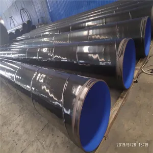 Welded Large-diameter Plastic-coated Steel Pipes, Polyethylene-coated Steel Pipes, Black Pipes Delivered Nationwide thumbnail-5