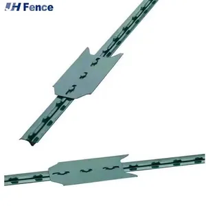 Galvanized Powder Coated Fence Post Metal Star Picket T Post Fence Posts for Farm Fence thumbnail-2